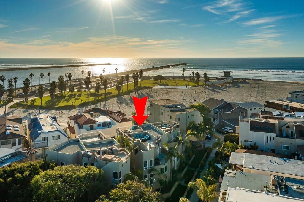 Stunning South Mission Home With Private Rooftop & Ocean Views! San Diego Bagian luar foto